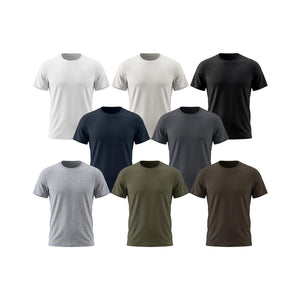 Men's slim-fit outdoor sports t-shirt in multiple colors