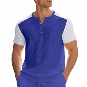 Men's loose fit casual short sleeve t-shirt in various colors