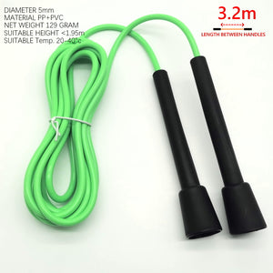 Cold-resistant thick TPU skipping rope in various colors for fitness workouts