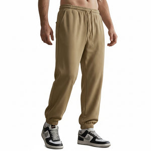 Men's elastic anti-wrinkle casual pants in tapered fit