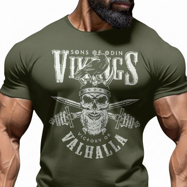 MEN'S QUICK-DRYING SHORT-SLEEVE CREW NECK T-SHIRT