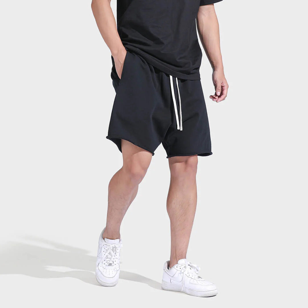 Men's American sports cotton shorts available in multiple colors
