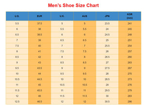 Men's mesh volleyball training shoes in white with blue, red, and black accents