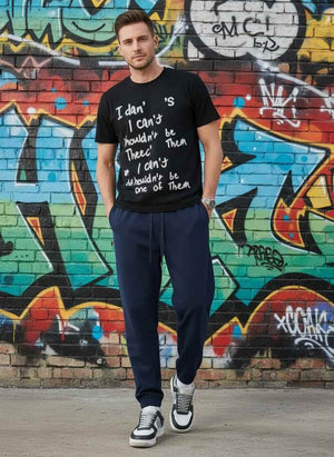 Men's high elasticity anti-wrinkle casual pants in tapered fit