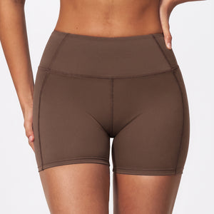 HIGH WAIST ABDOMINAL SHAPING WOMEN'S WORKOUT SHORTS