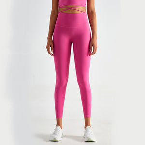 High waist fitness yoga leggings with large pocket in various colors