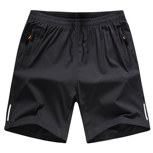 Men's ice silk quickdry 5 inch sports beach shorts in multiple colors