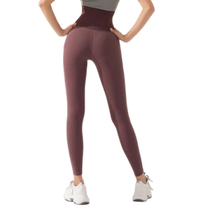 High waist stretch leggings available in black, green, and grey colors