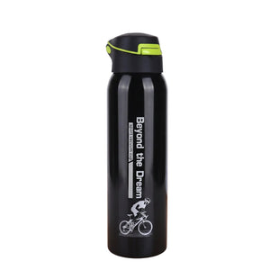 500ML STAINLESS STEEL SPORT THERMOS WATER BOTTLE