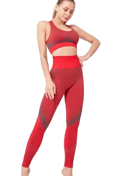 Super Sculpt Workout Set in various colors including black, green, pink, and red