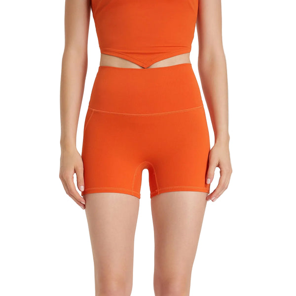 WOMEN'S BREATHABLE HIGH WAIST SPORTS HOT PANTS