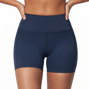 HIGH WAIST ABDOMINAL SHAPING WOMEN'S WORKOUT SHORTS