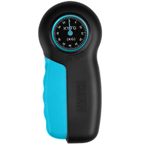 Strength dynamometer hand gripper in lan black and gray black with English manual