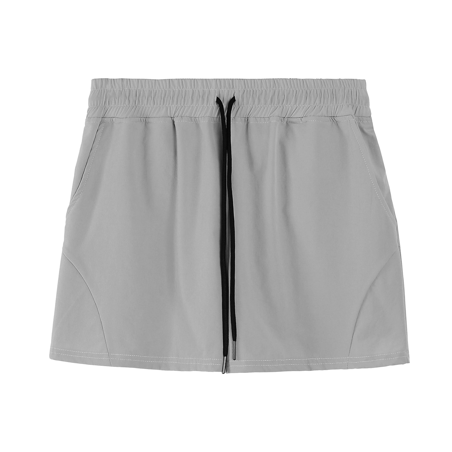 Men's American style basketball shorts in gray, black, apricot, and green colors