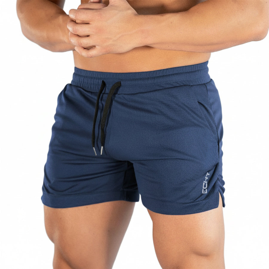 Men's fitness bodybuilding shorts available in various colors and sizes