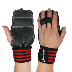 Wrist booster strap non-slip gym gloves in various colors and sizes