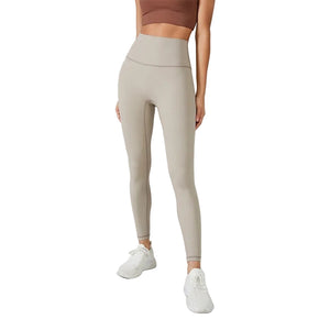 Women's high elastic sports leggings in multiple colors for yoga and fitness