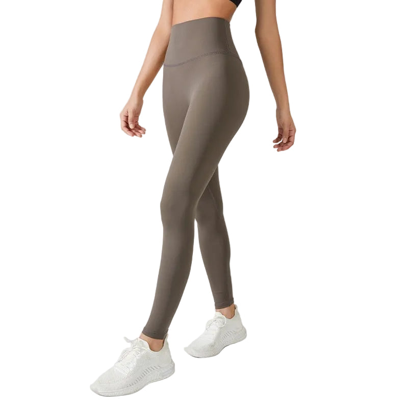 Women's high elastic sports leggings in multiple colors for yoga and fitness