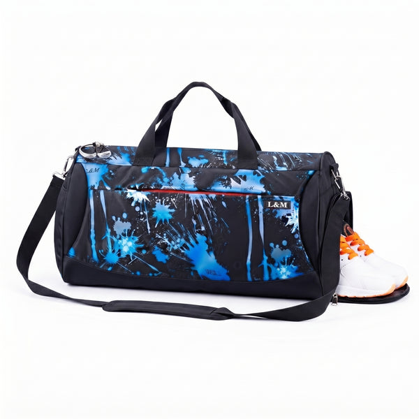 HERREN FITNESS SPORTTASCHE OXFORD-STOFF