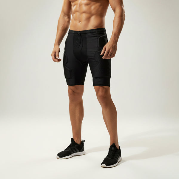 MEN'S BASKETBALL PROTECTIVE HONEYCOMB SPORTS SHORTS