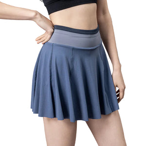 Women’s high waist tennis skort with phone pocket in multiple colors