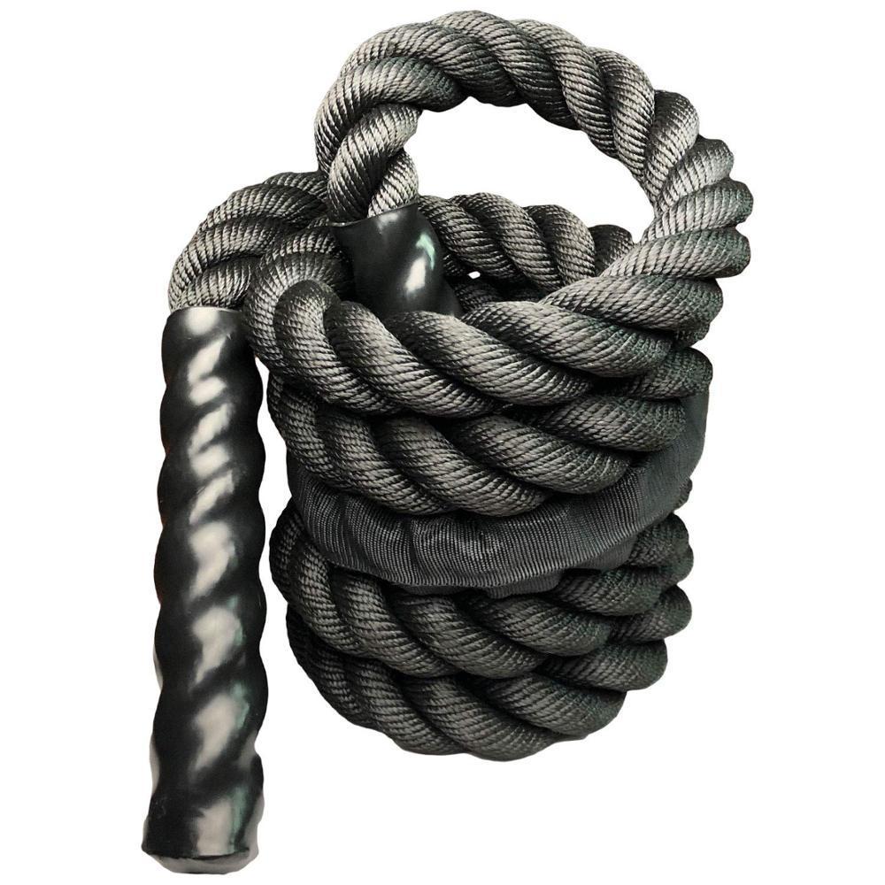 Heavy-duty triple-strand fitness jump rope in various sizes