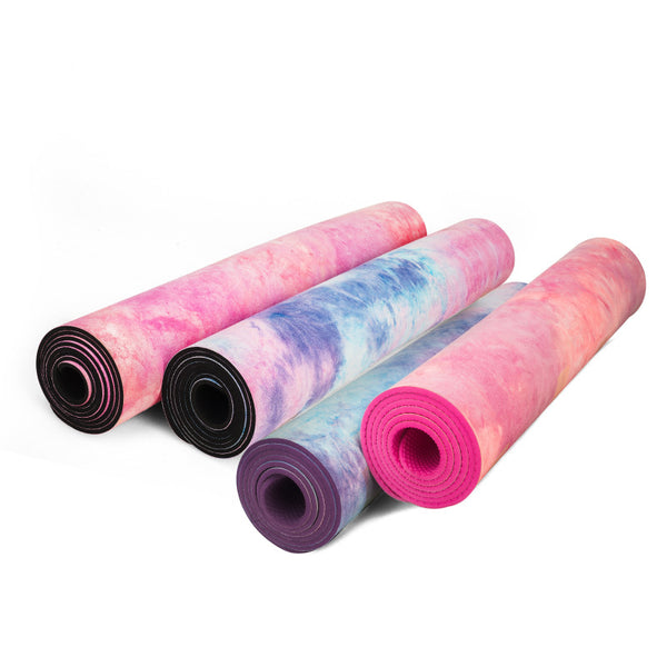 TIE-DYED TPE YOGA MAT 5MM NON-SLIP