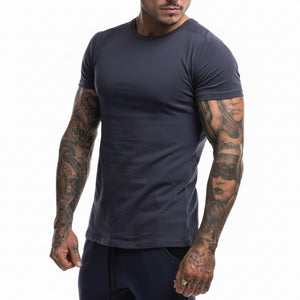 Men's breathable short-sleeved running t-shirt in various colors