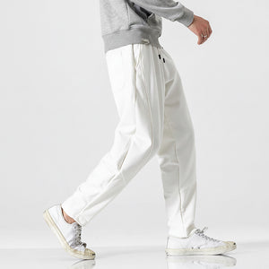 Men's slim fit harem casual pants with belt in various colors
