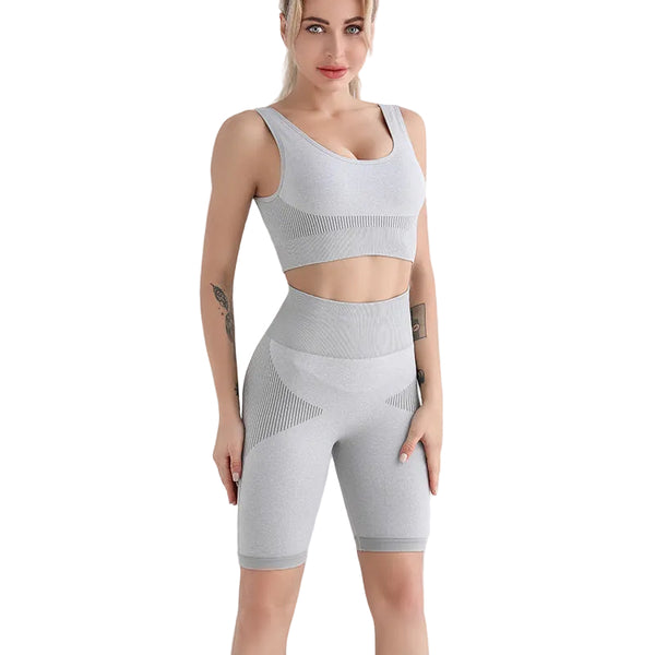 SPORTS BRA AND SHORTS WORKOUT SET