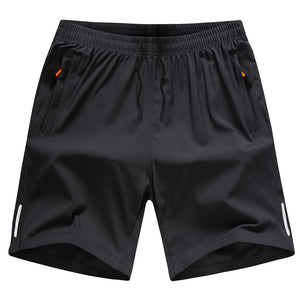 Men's ice silk quickdry 5 inch sports beach shorts in multiple colors