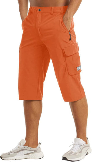 Men's quick-dry breathable beach shorts with multiple pockets in various colors