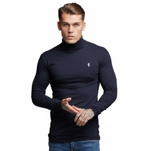 Doctor Muscle men's long sleeve fitness training top in various colors