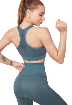 Super Sculpt Workout Set in various colors including black, green, pink, and red