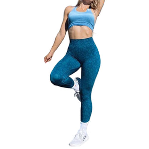 Women's push up butt leggings in various camo and leopard print colors