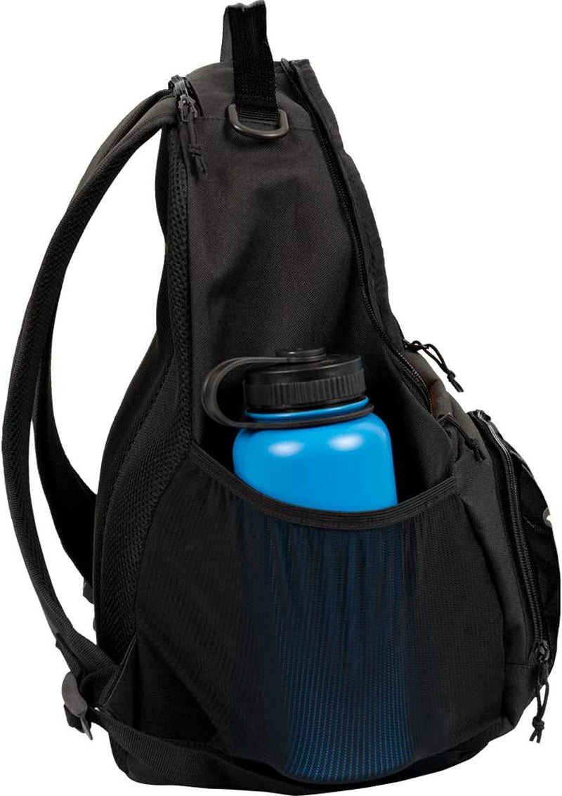 Dynamic Discs Cadet Disc Golf Bag - 17+ Discs Capacity - Beginner Disc Golf Accessories for Men - USA Business & Support - Includes Accessories Pouch & Water Bottle Holder - Lightweight & Durable