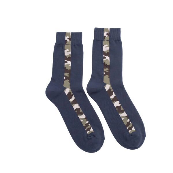 MEN'S CAMOUFLAGE COTTON SPORTS SOCKS