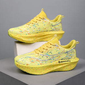 Marathon carbon-plate noctilucent fashion sneakers in multiple colors and sizes