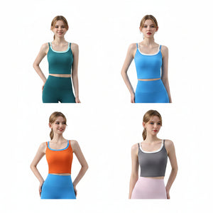 Womens training fitness bra yoga tank top in multiple colors and sizes