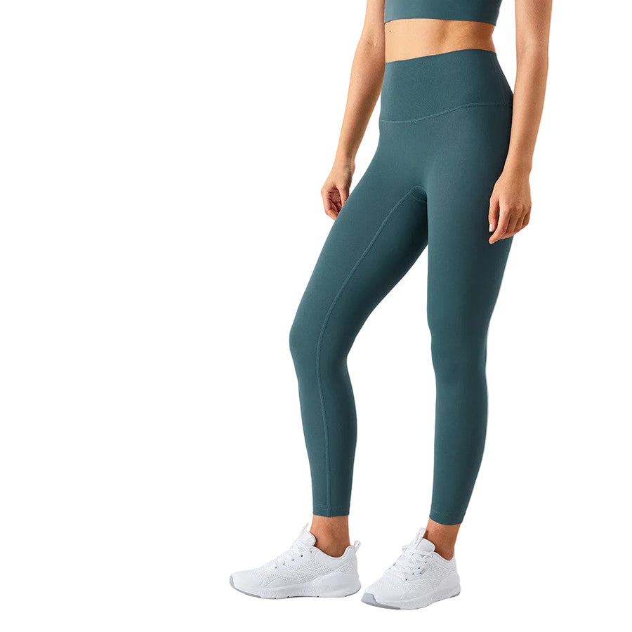 High waist fitness yoga leggings with large pocket in various colors