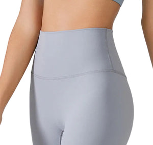Women's high elastic sports leggings in multiple colors for yoga and fitness