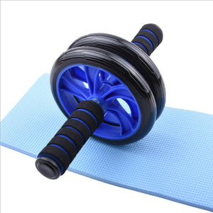 5 in 1 home fitness training kit including ab roller, skipping rope, gripper, and knee pads