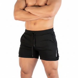 Men's fitness bodybuilding shorts available in various colors and sizes