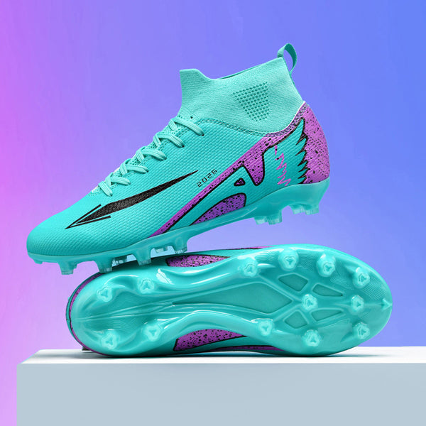 SPIKE 15 HIGH-TOP FOOTBALL BOOTS AG TURF CLEATS