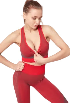 Super Sculpt Workout Set in various colors including black, green, pink, and red