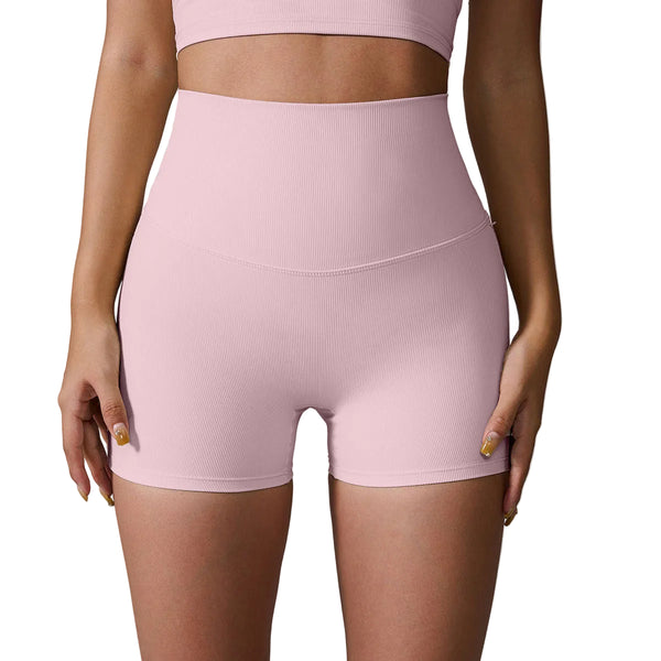 BACK CROSS HIGH WAIST HIP LIFT YOGA SHORTS FOR WOMEN