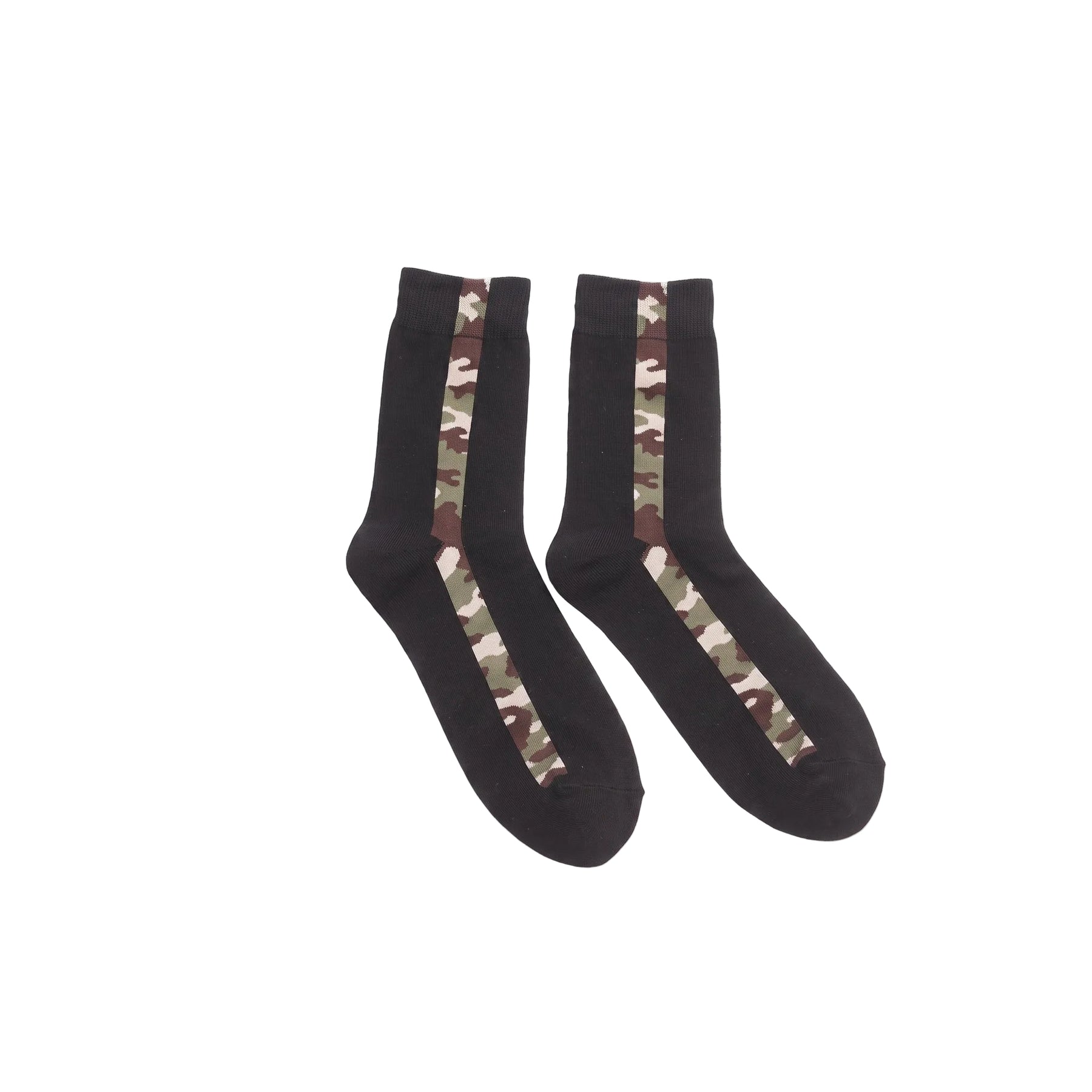MEN'S CAMOUFLAGE COTTON SPORTS SOCKS