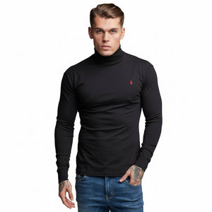 Doctor Muscle men's long sleeve fitness training top in various colors