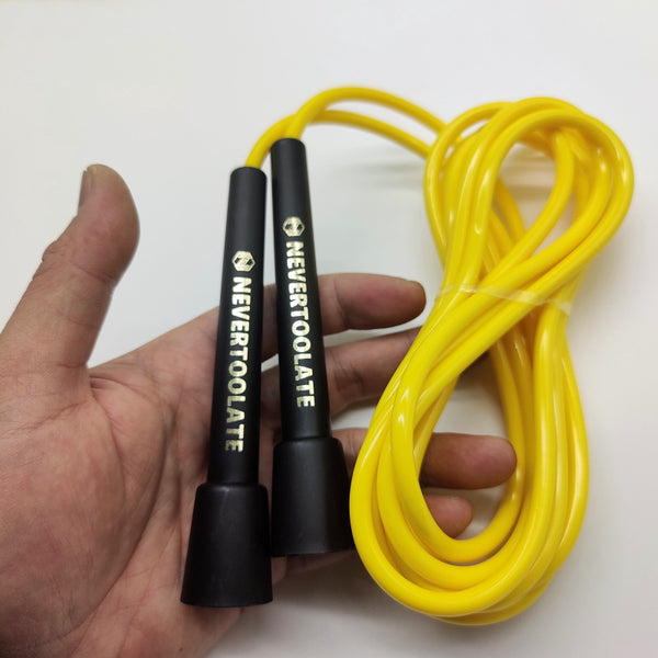 COLD-RESISTANT THICK TPU SKIPPING ROPE FOR FITNESS