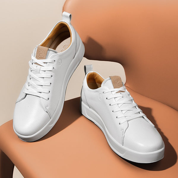 MEN'S CASUAL LEATHER SNEAKERS
